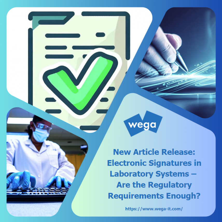 Elektronische Signaturen in Laborsystemen – reichen die rechtlichen Anforderungen aus?